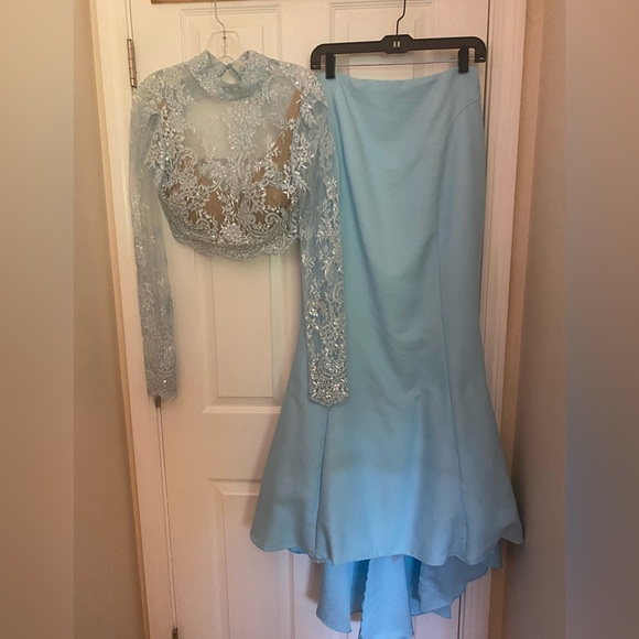 Tarik Ediz 92559 light blue size 8 - Picture 2 of 11